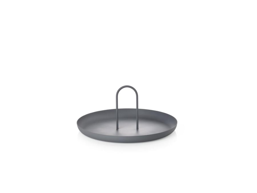 Zone Singles bakki kringlóttur m. handfangi 30cm grey
