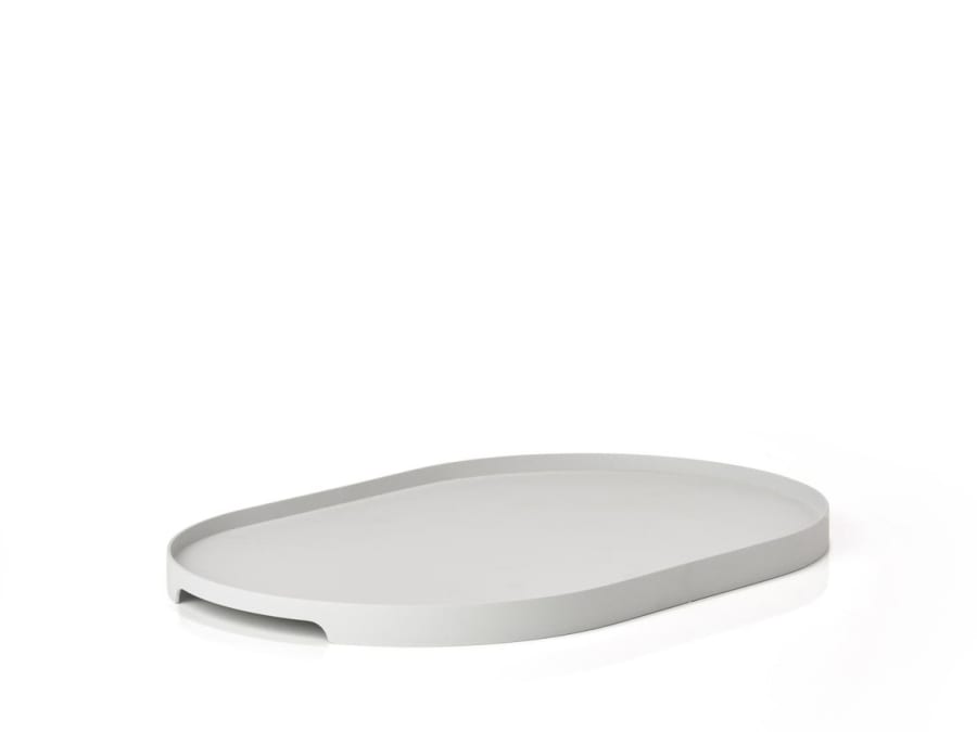 Zone Singles bakki oval 23cm warm grey
