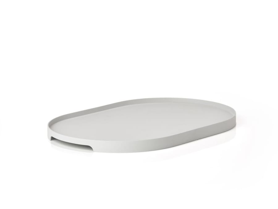 Zone Singles bakki oval 23cm warm grey