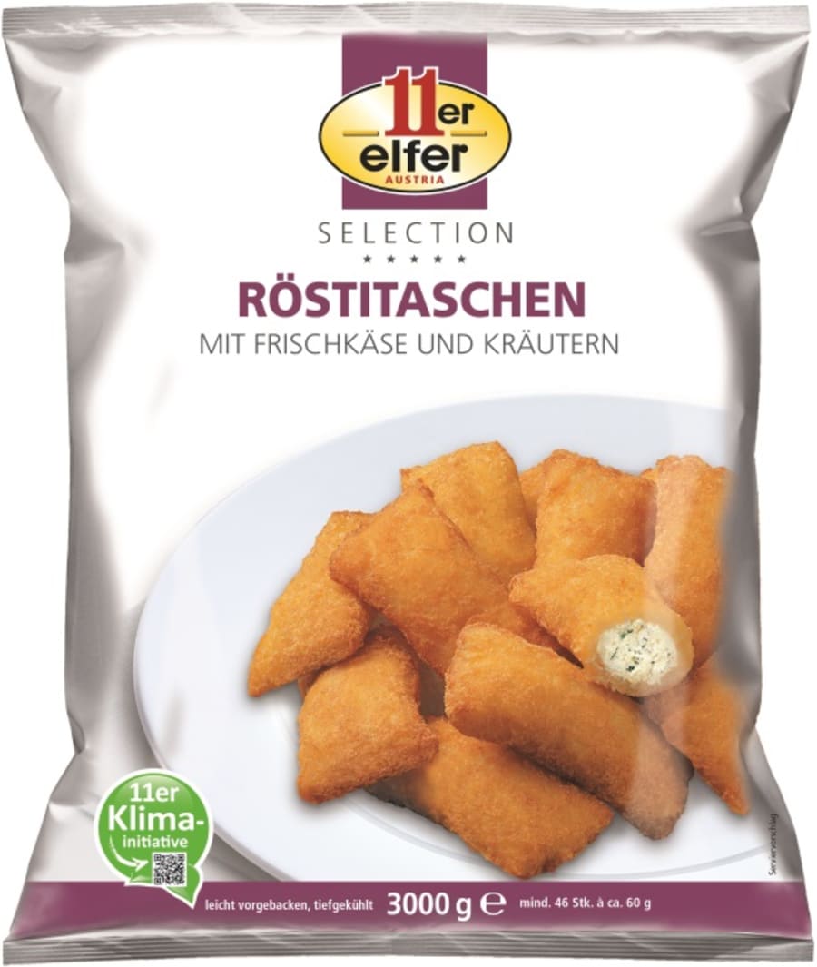 11er Kartöflurúllur fylltar m/rjómaost og kryddj. 60g 90stk