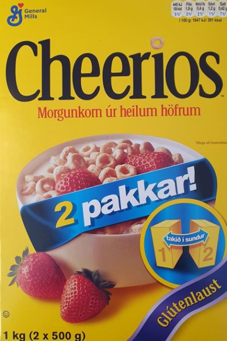 Cheerios tvenna 1kg