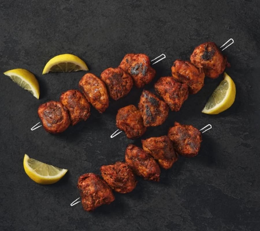 Shicken Tikka Kebab Spjót Vegan 40stk (3.2kg)