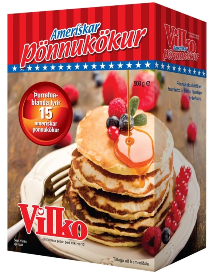 Amerískar pönnukökur 500g