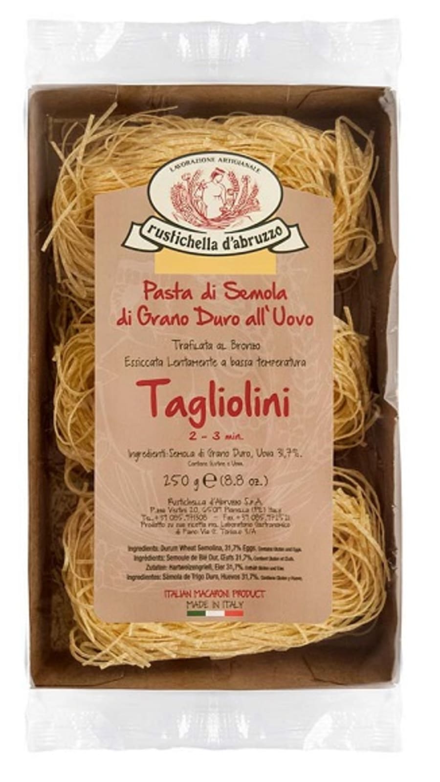 Tagliolini All'Uovo 250g