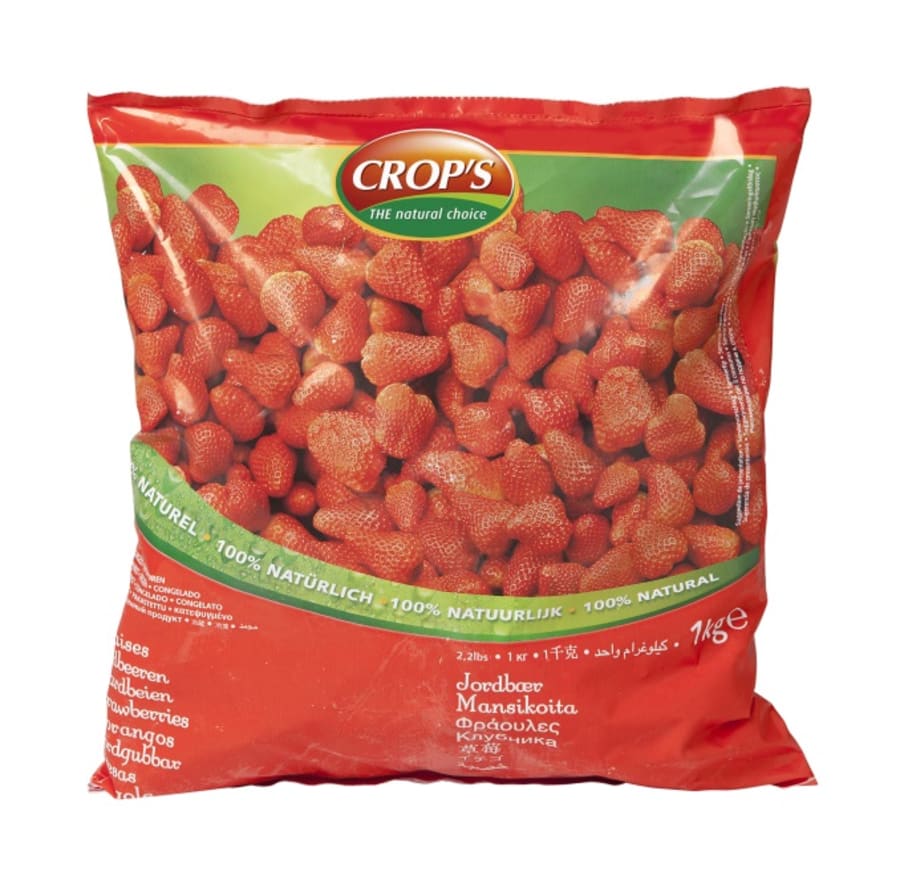 Crops jarðarber 1kg