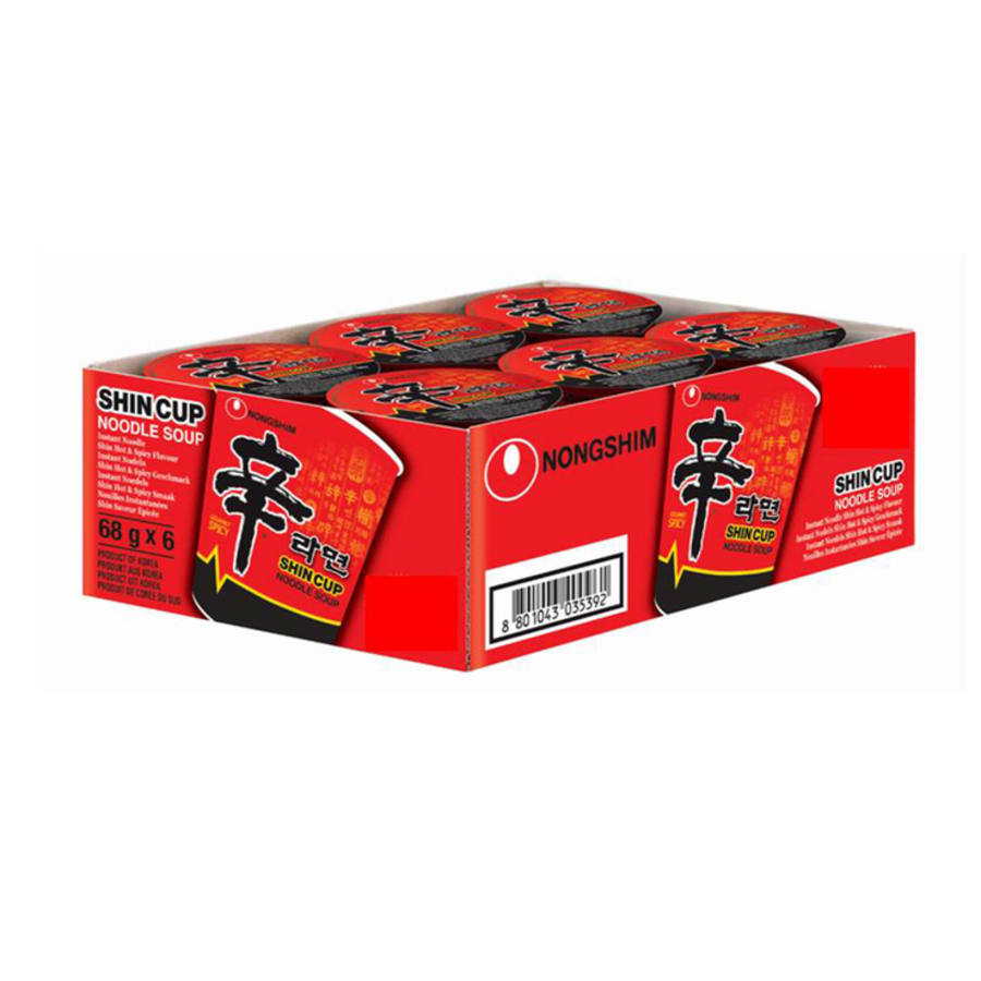 NONGSHIM SHIN CUP 6X68G