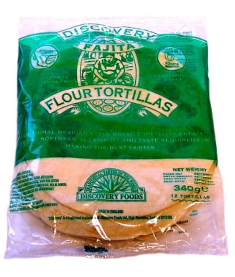 Tortilla 6" korn 12x60stk