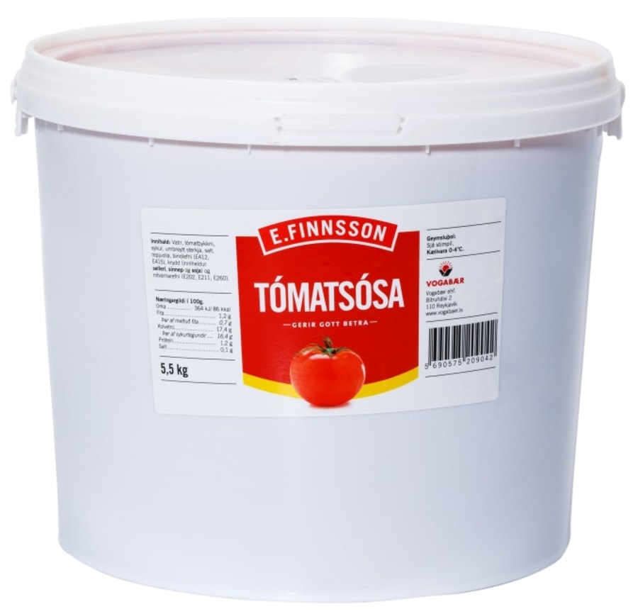 Tómatsósa 5.5 ltr