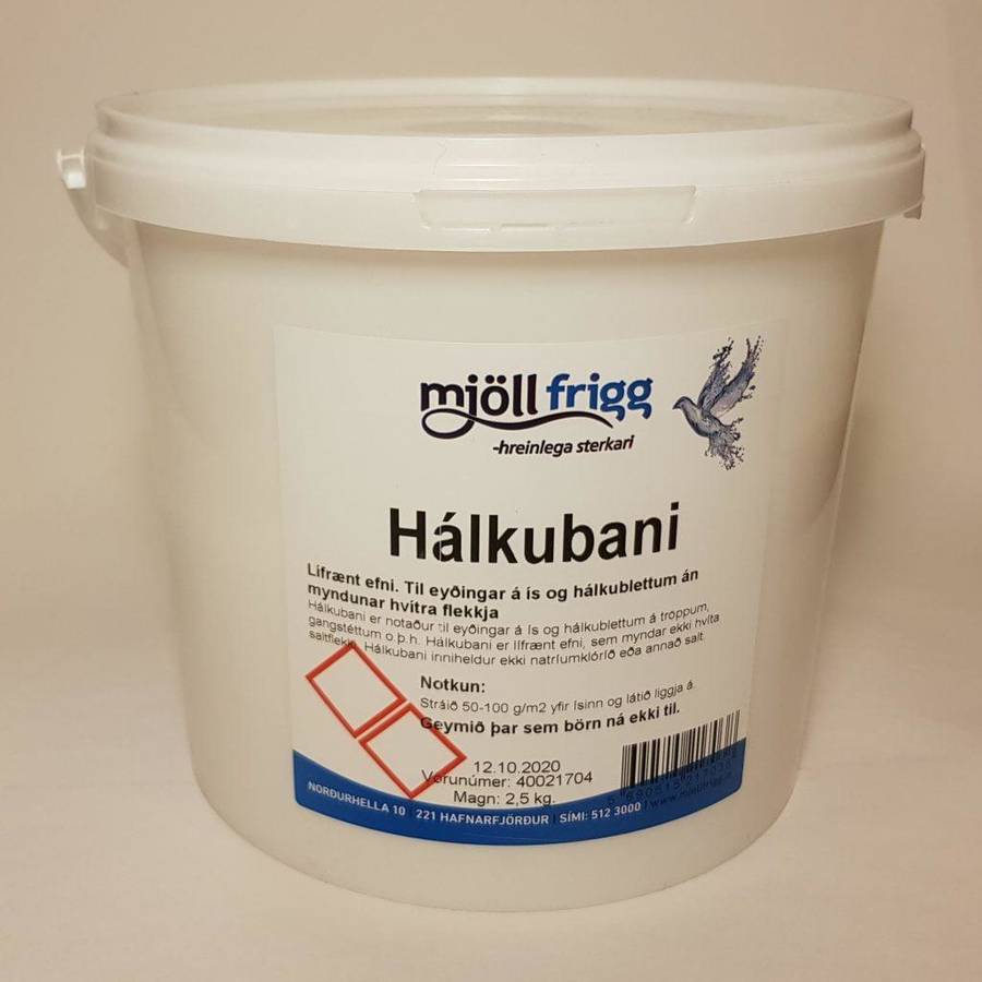 Hálkubani  2,5 kg fata