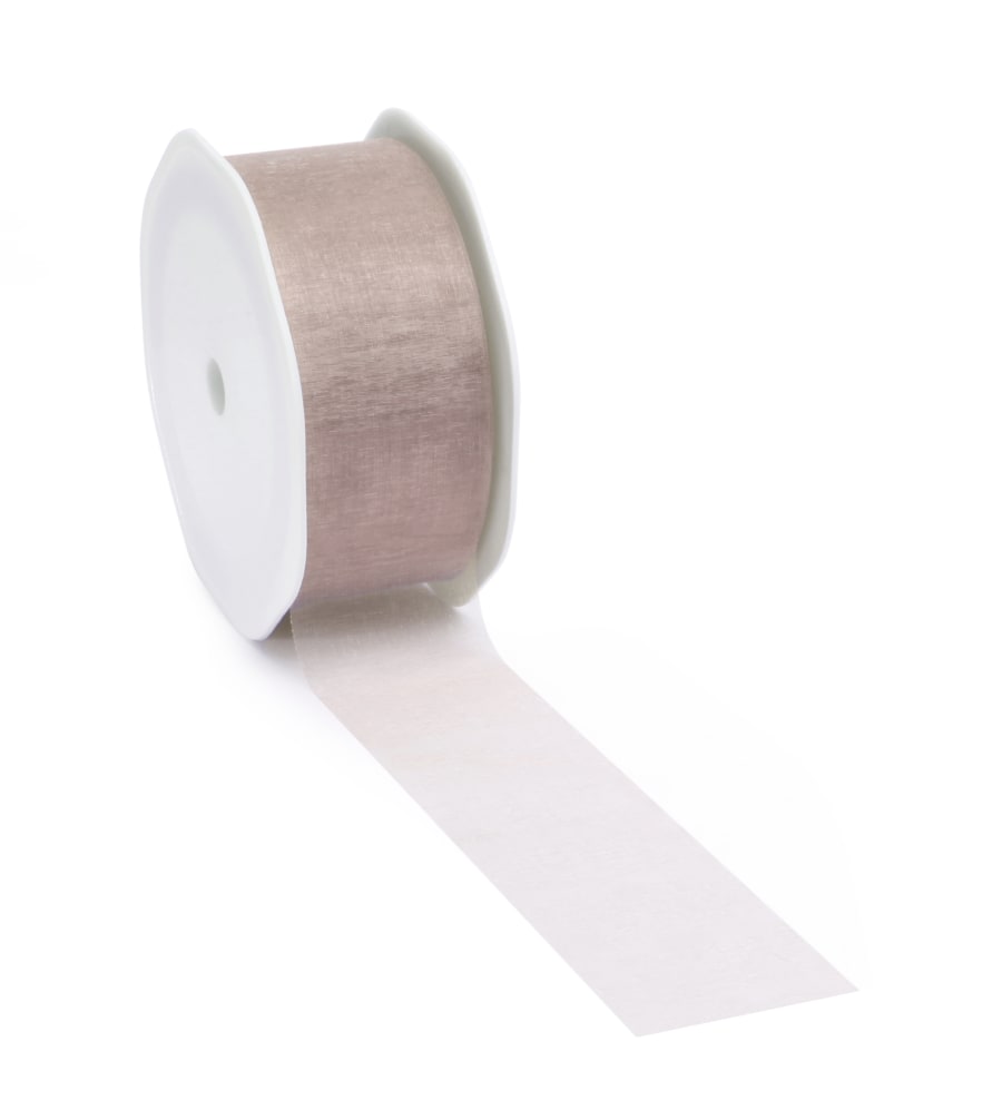 25mtr.VOILE Borði 38mm. Marble Rose
