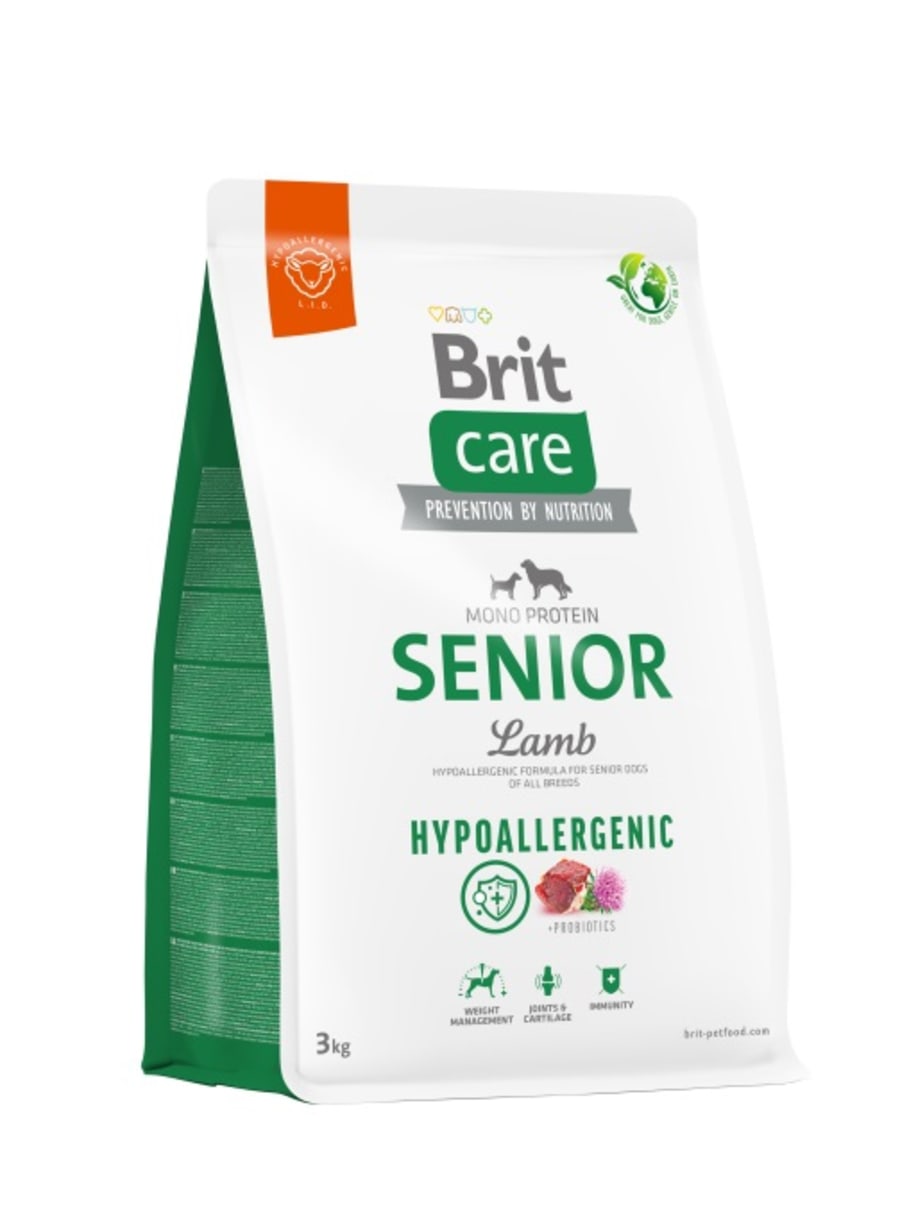 Brit Care Dog Hypoallergenic Senior Lamb 3kg