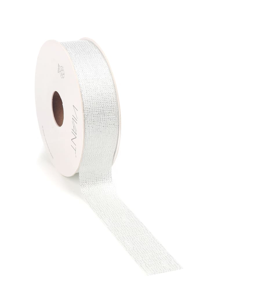 20mtr.LUSTER Glitter 25mm. White