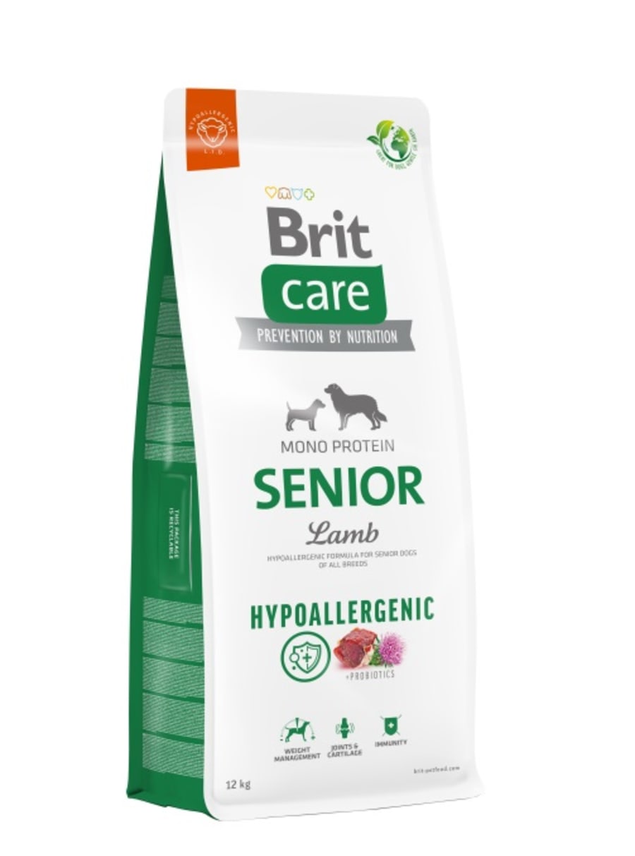 Brit Care Dog Hypoallergenic Senior Lamb 12kg