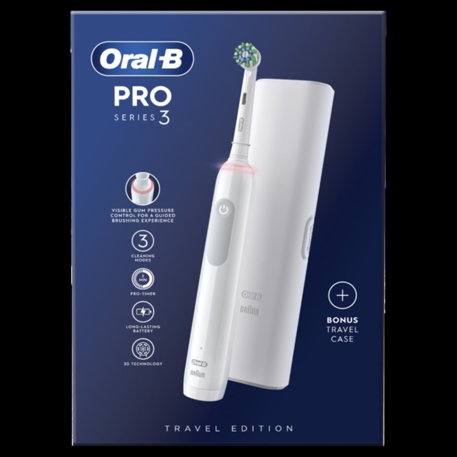 Oral-B Brush Pro 3 3500 White (+Travel Case)