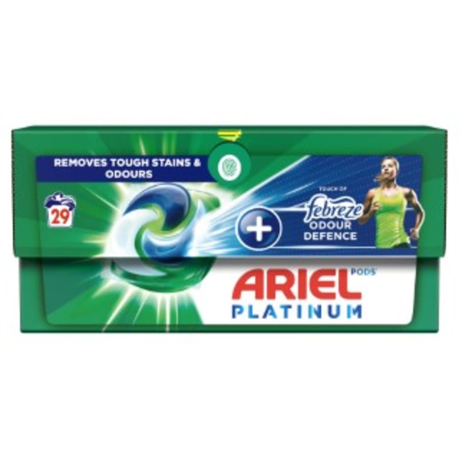 Ariel Platinum Active Febreze PODS 29sk