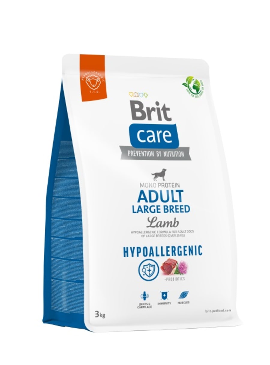Brit Care Dog Hypoallergenic Adult L Lamb 3kg