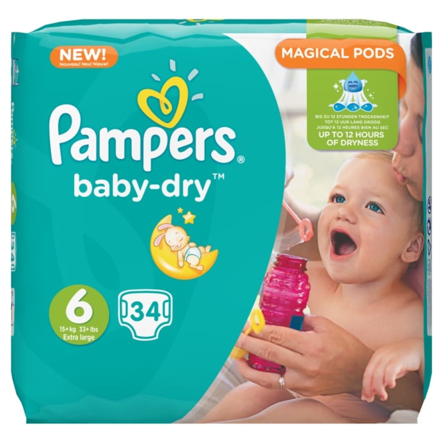 Pampers BD S6 VP (15+kg) 33stk