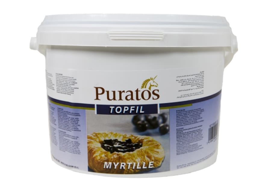 Puratos topfil fylling bláber 60% 5kg