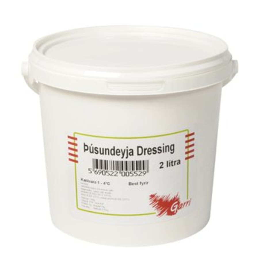 Þúsundeyja dressing 2ltr