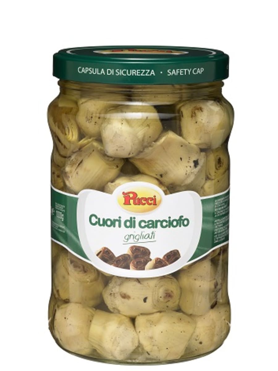 Þistilhjörtu grilluð heil 1,5kg (ætiþistill)