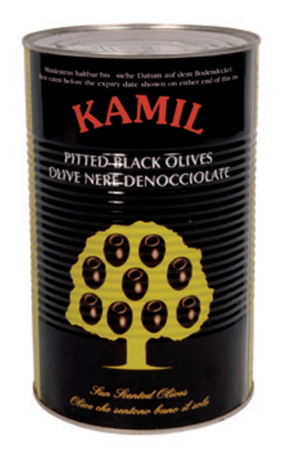 Ólífur svartar steinl. Kamel 4,3kg