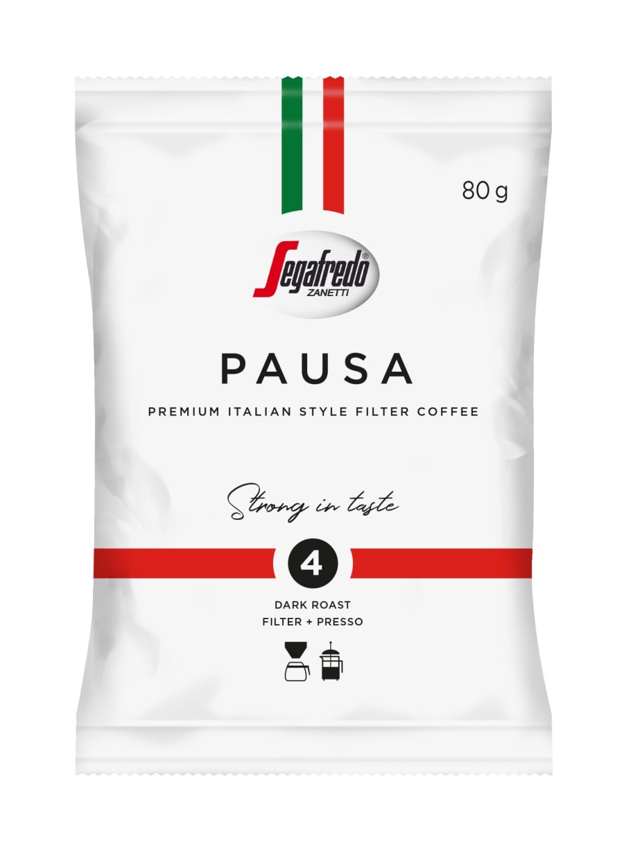 $Segafredo Filter kaffi malað 50x80g