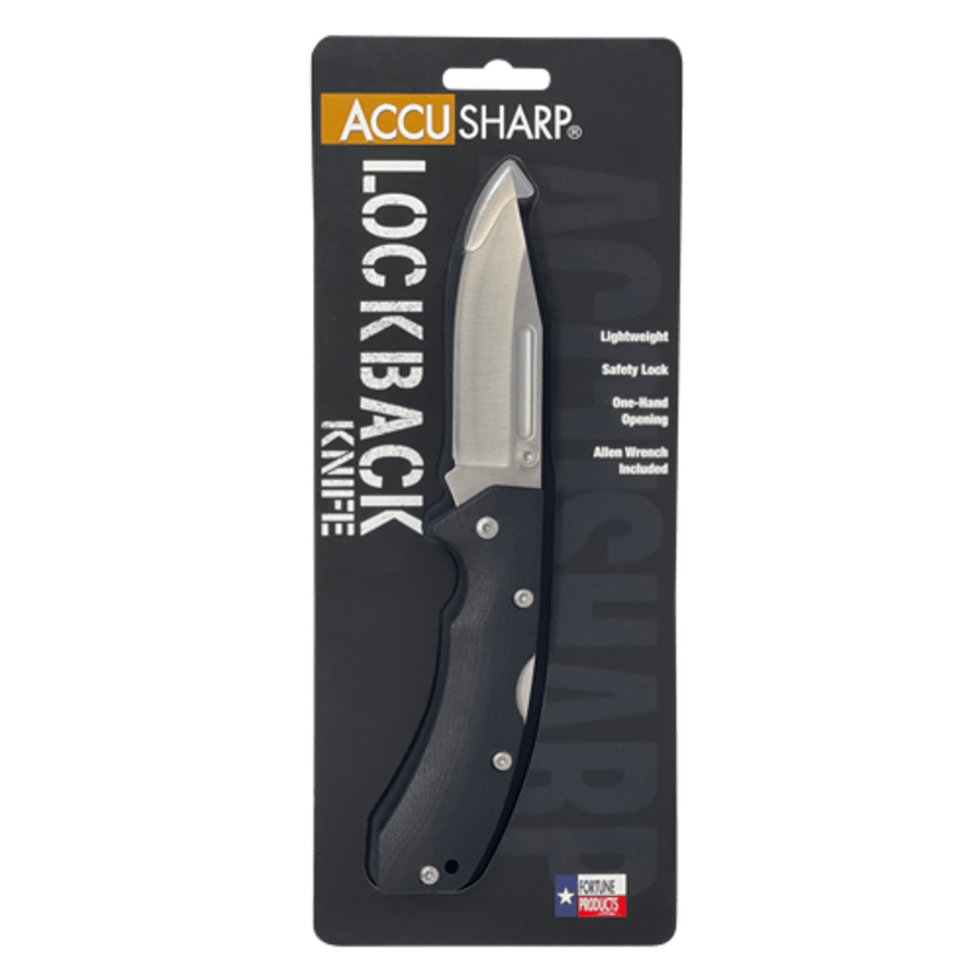 AccuSharp Veiðihnífur svartur