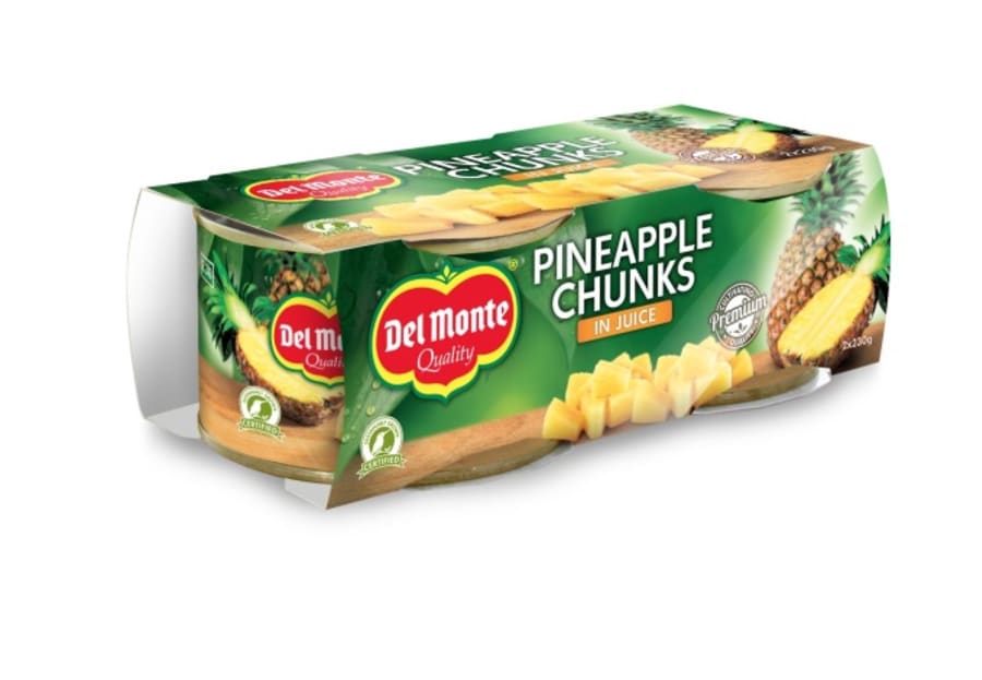 Del Monte Ananas bitar 2x230g