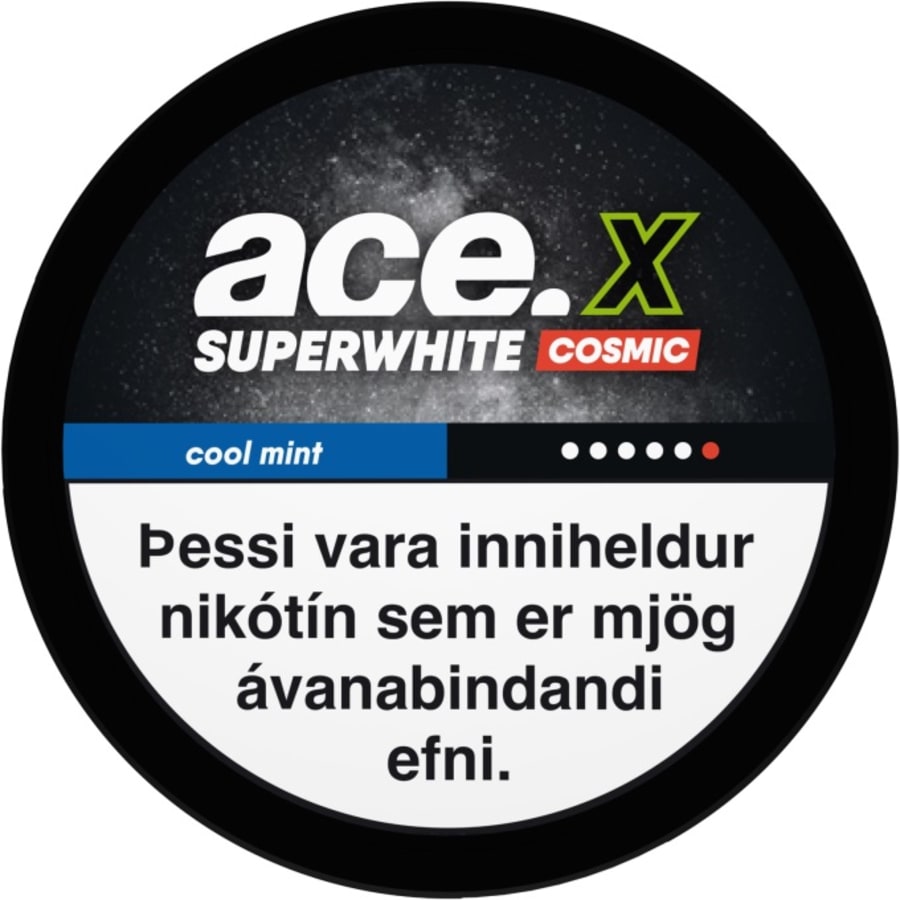 Ace X Cool Mint Cosmic 20mg/g - 18mg/púði