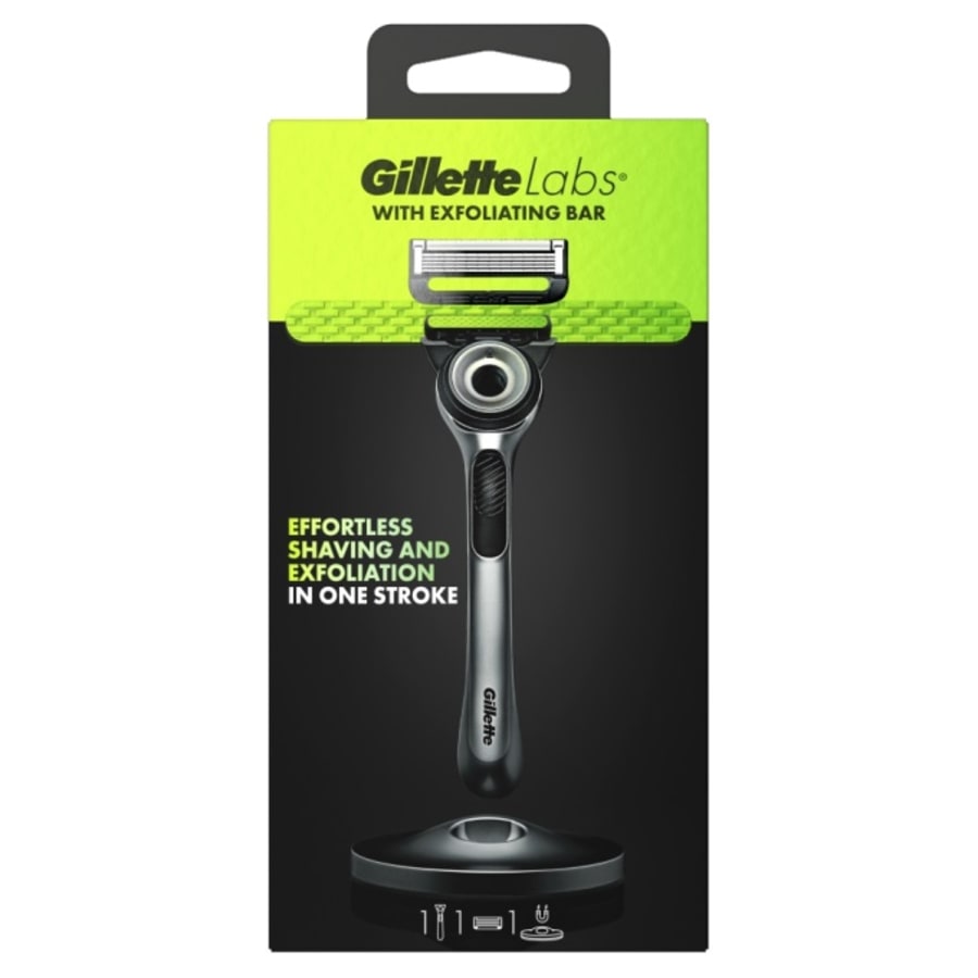 Gillette LABS Exfoliating Rakvél M/Stand