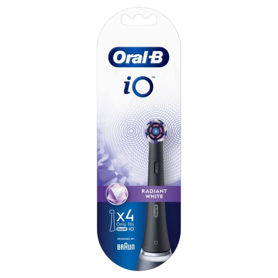 Oral-B Refills iO Radiant White Black 4ct