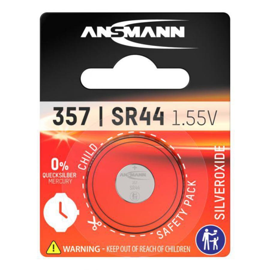 Ansmann SR44/SR1154/357 Silveroxide rafhlaða