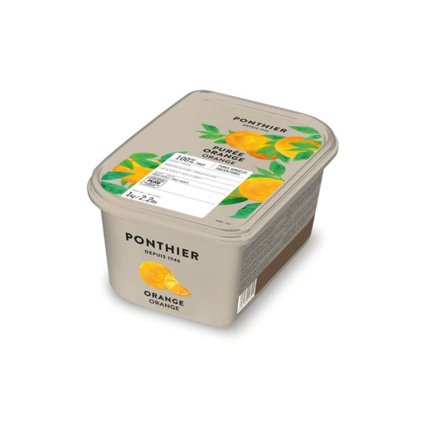Appelsínupúrra frosin 1 kg Ponthier