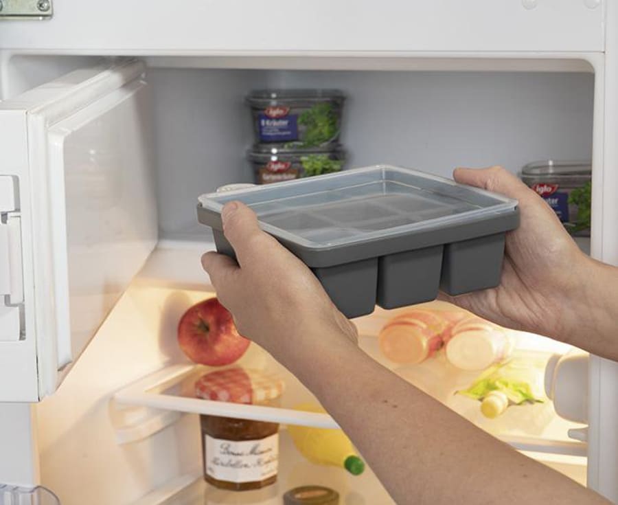 APS Ísmolaform sílikon 2stk með loki