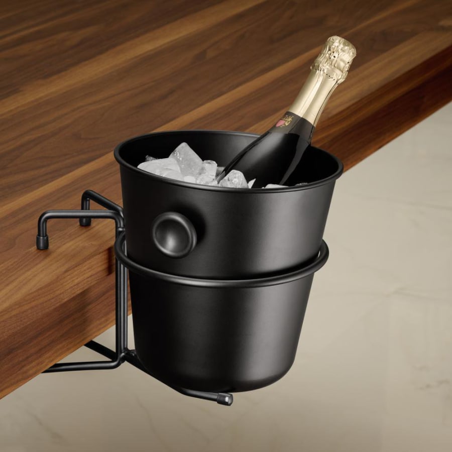 APS Standur fyrir vínkæli á borð ö18cm h:17cm ál black