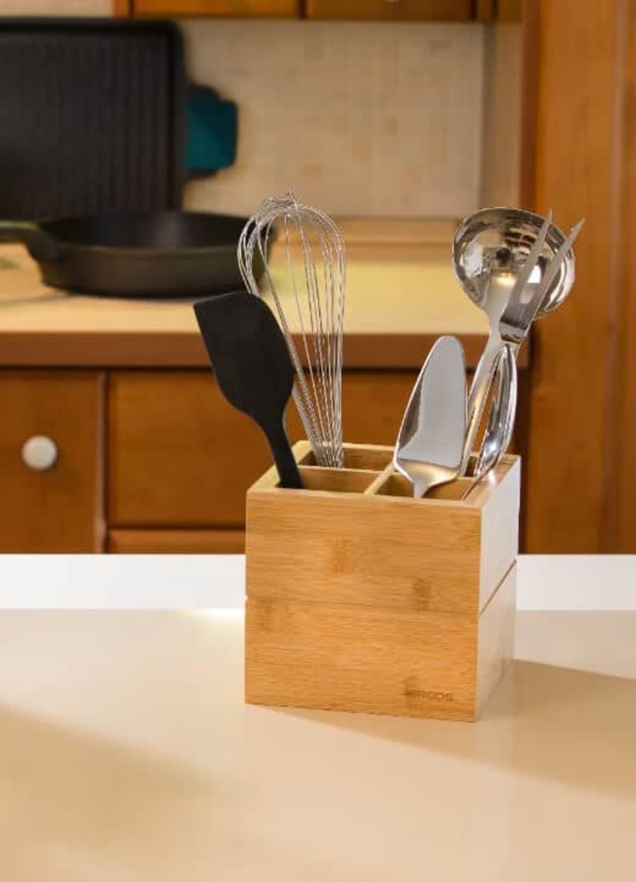 ARCOS Bambus hnífaparastandur