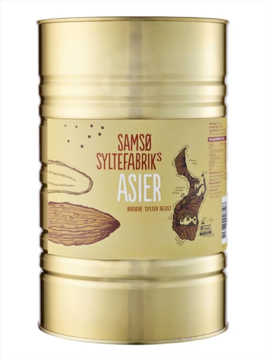 Asíur skornar 4,3kg