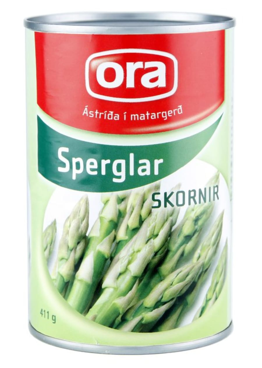 Aspas grænn skorinn ORA 411g