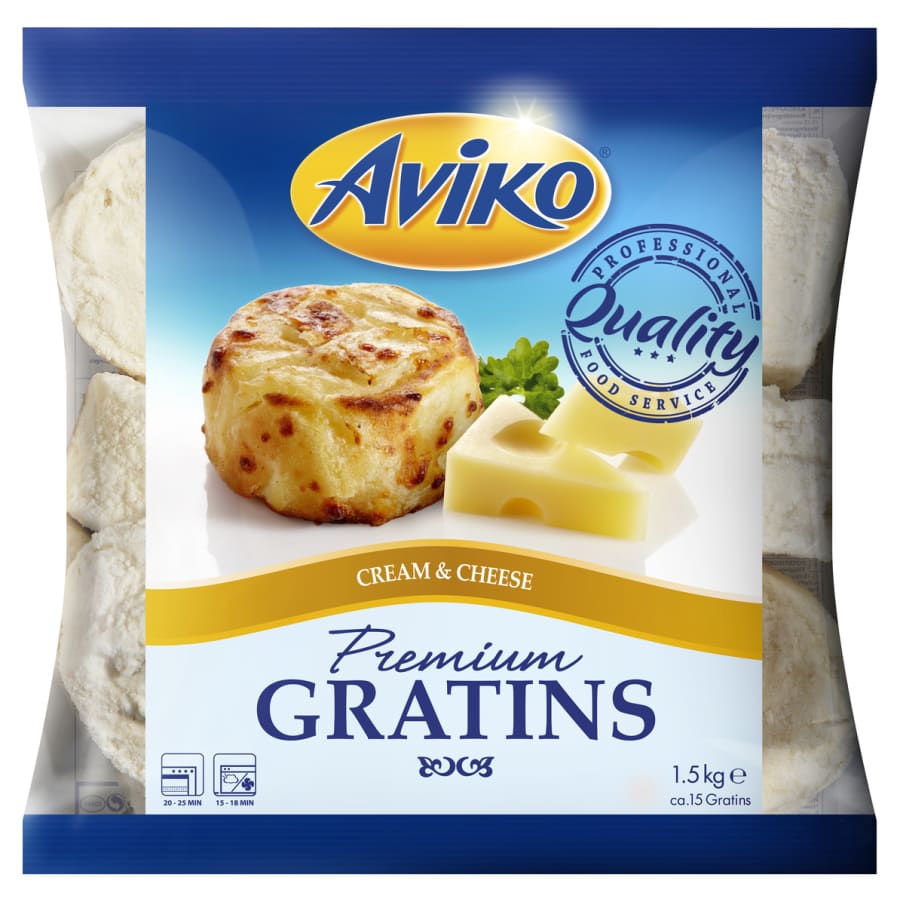 Aviko Gratins Cream & Cheese