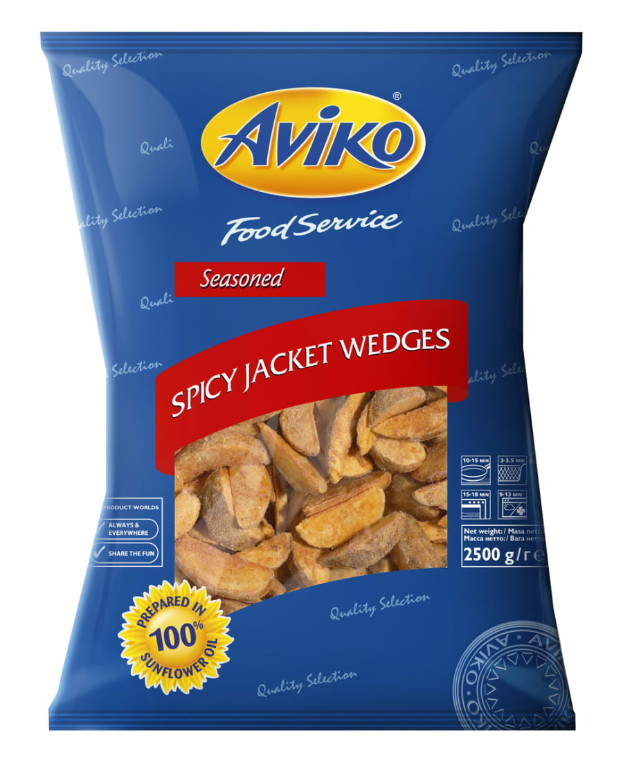 Aviko Spicy Jacket Wedges