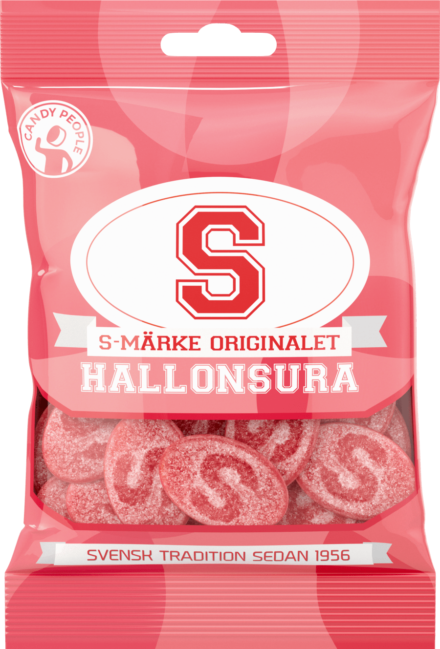 Candy People S-marke Hallonsura 80g (18)