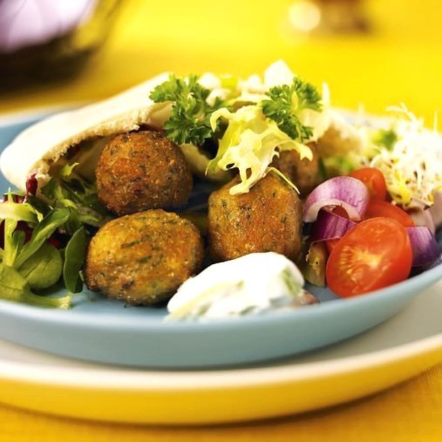 Falafel bollur 266stk   VEGAN