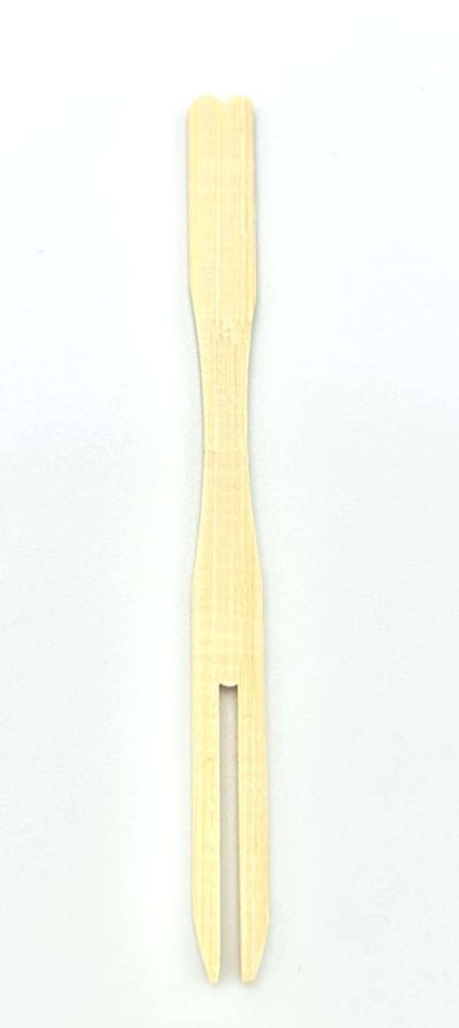 Bambuspinnar fork pick 9cm 100stk