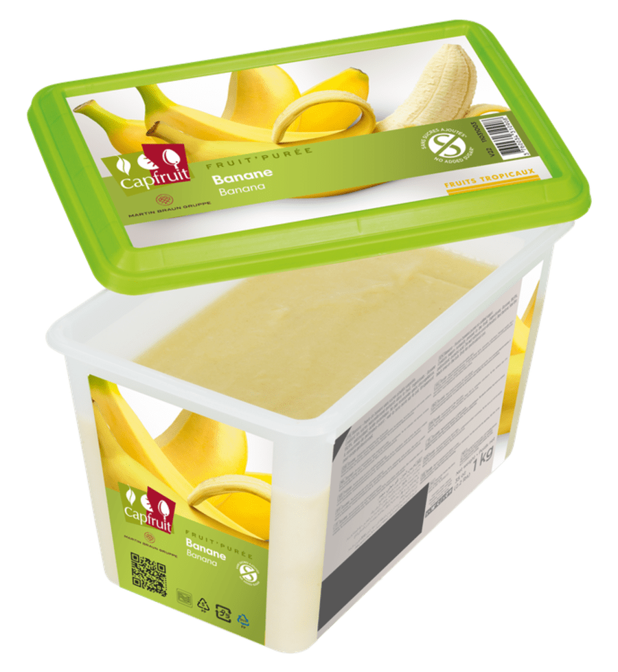 Banana Puré Capfruit 1kg