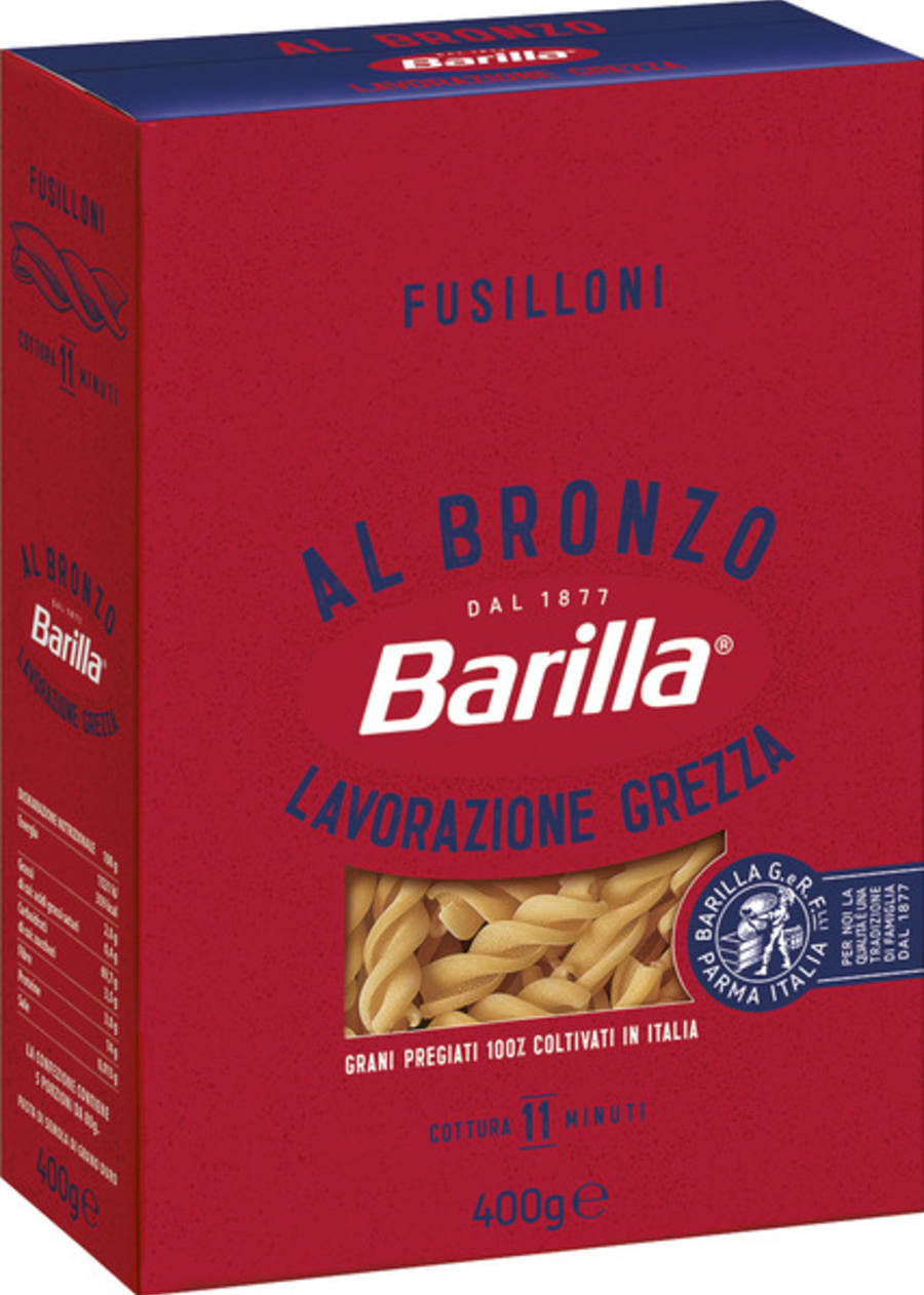 Barilla Fusilloni Bronzo 400 gr.