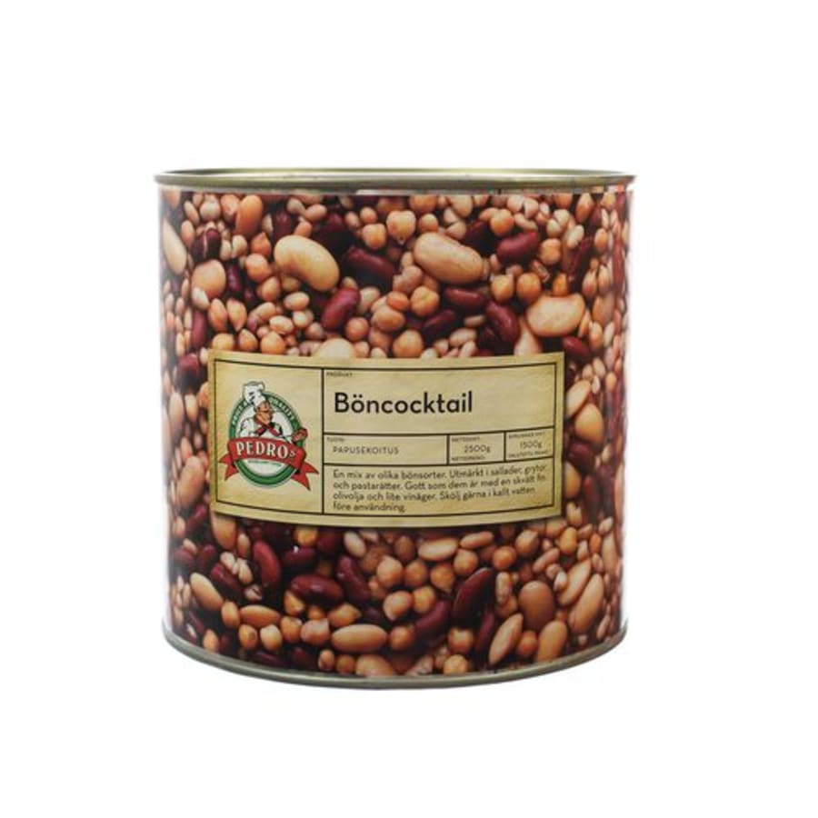 Baunakokteill soðnar 2,5kg (6stk/ks)