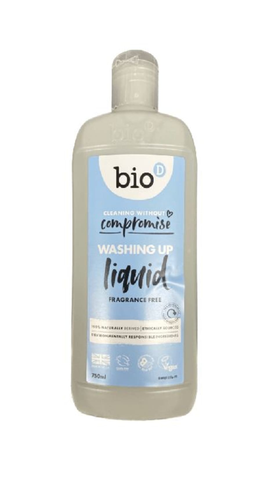Bio-d uppþvottalögur 750 ml