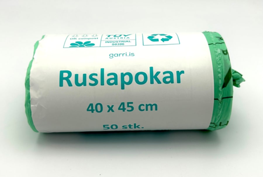 Biopokar 40x45cm 10ltr 15my 50stk