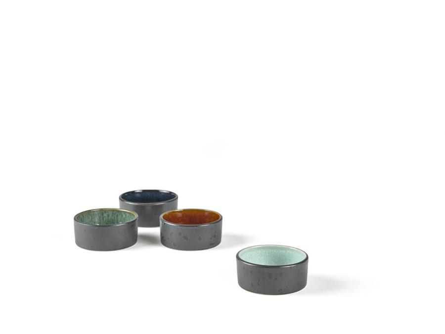 Bitz Gastro skálar mini 7,5cm 4stk sett black/dark
