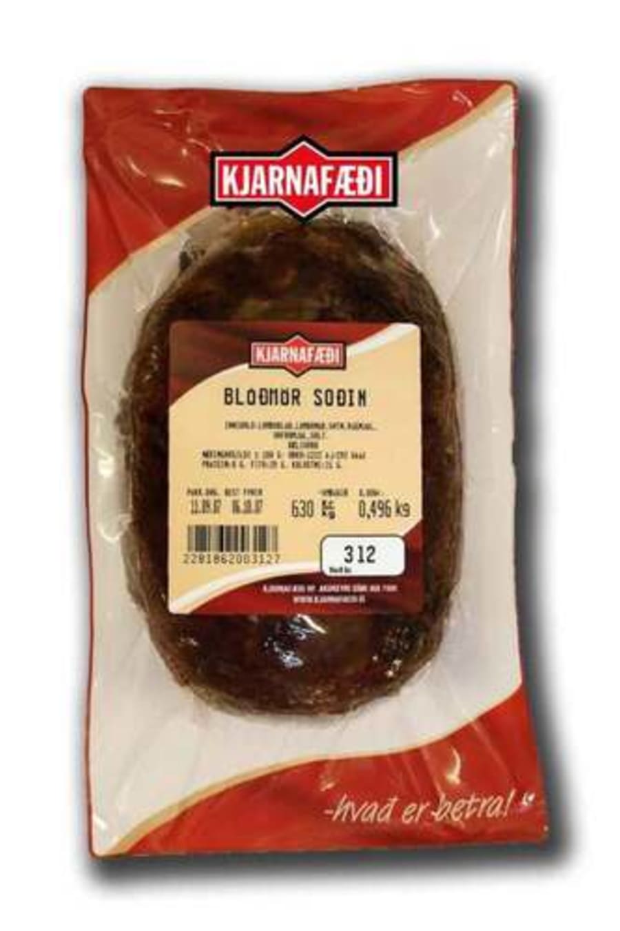 Blóðmör soðin kg